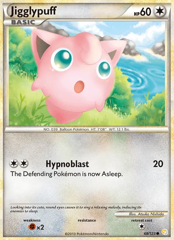 Jigglypuff — HeartGold SoulSilver #68