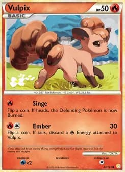 Vulpix — HeartGold SoulSilver #87