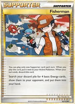 Fisherman — HeartGold SoulSilver #92