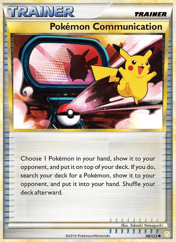 Pokémon Communication — HeartGold SoulSilver #98
