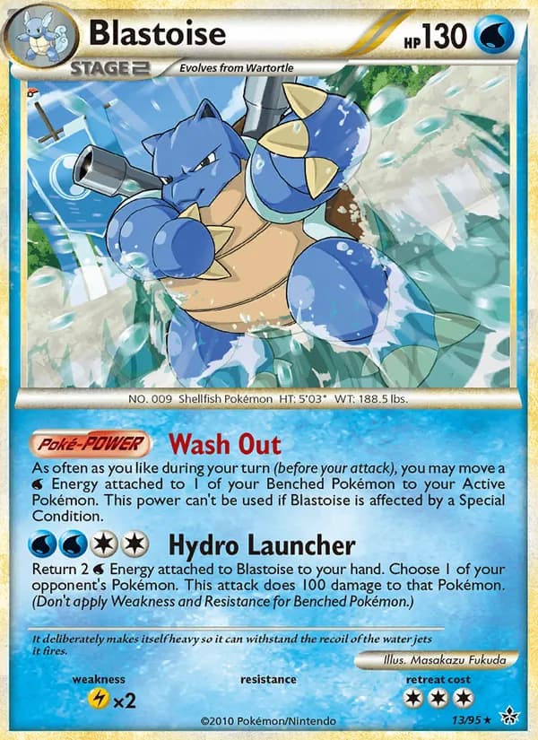 Blastoise — Unleashed #13