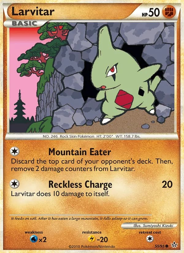 Larvitar — Unleashed #50
