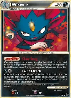 Weavile — Undaunted #25