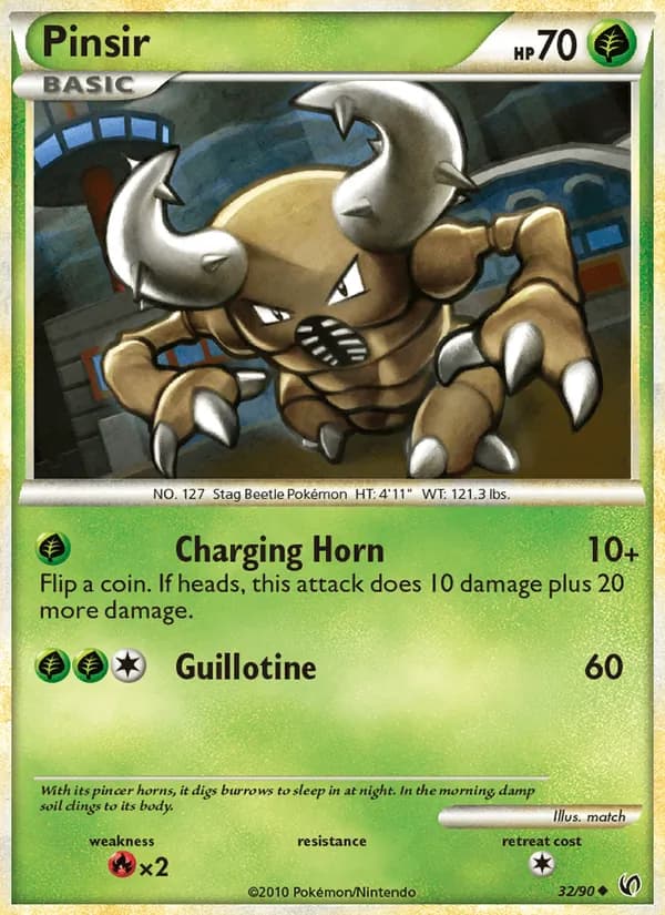 Pinsir — Undaunted #32