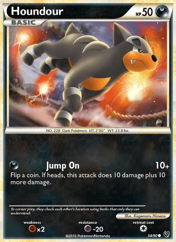 Houndour — Undaunted #54