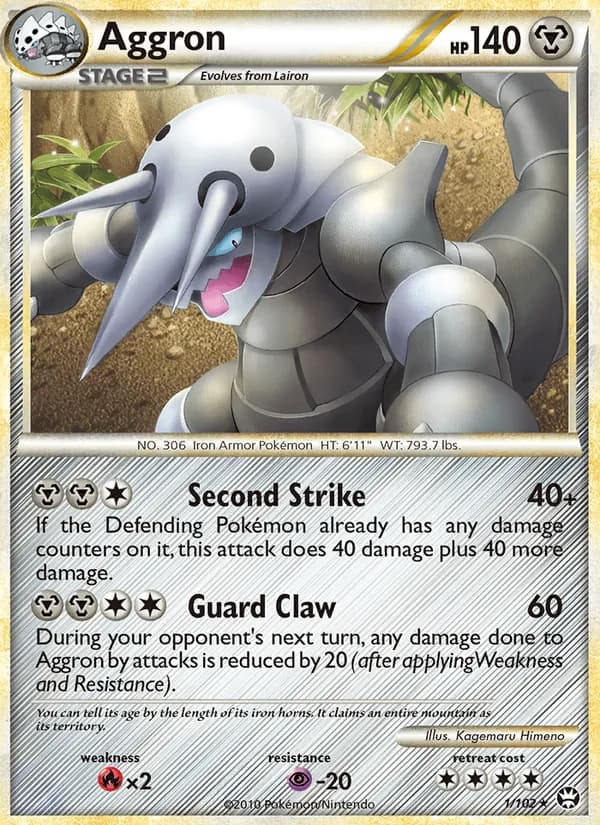 Aggron — Triumphant #1