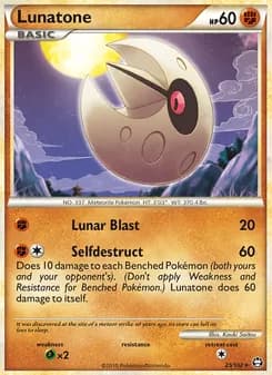 Lunatone — Triumphant #25