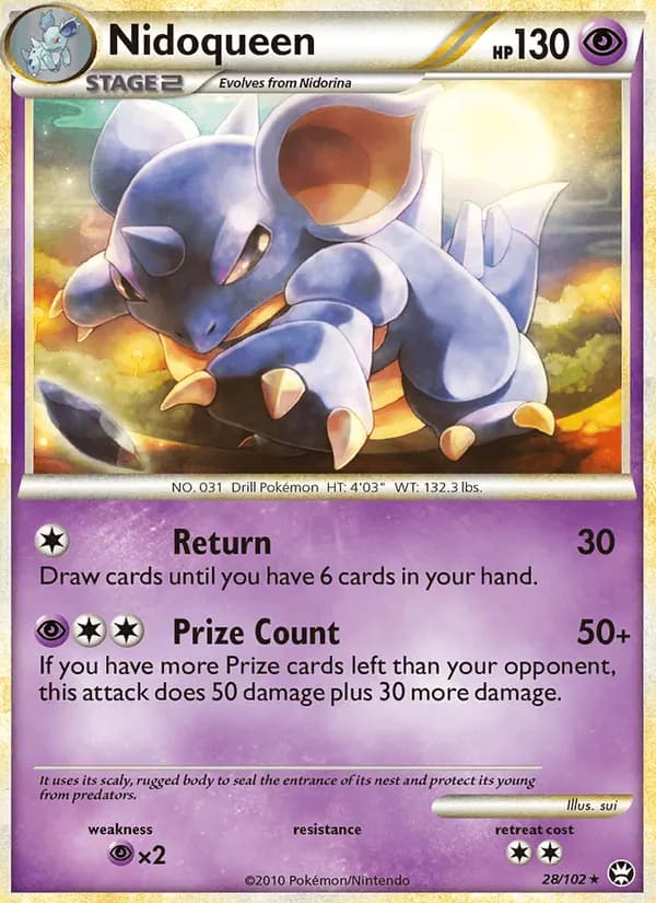 Nidoqueen — Triumphant #28