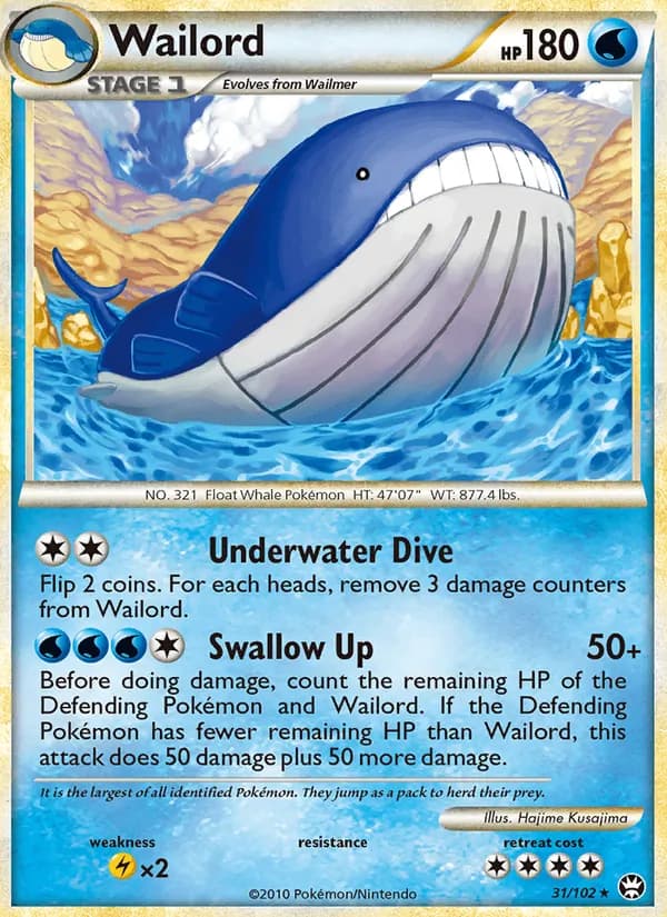 Wailord — Triumphant #31