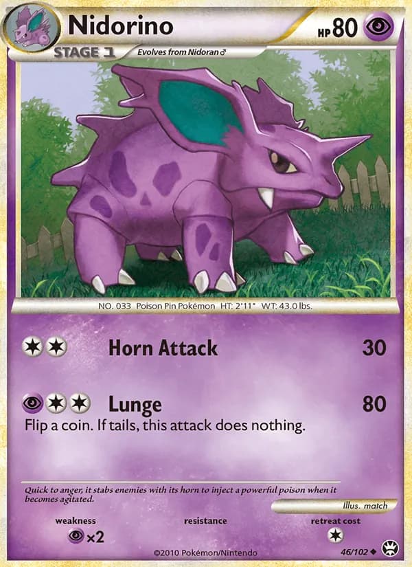 Nidorino — Triumphant #46