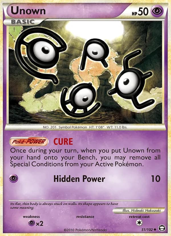 Unown — Triumphant #51