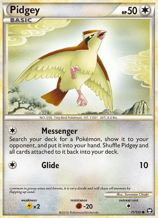 Pidgey — Triumphant #71