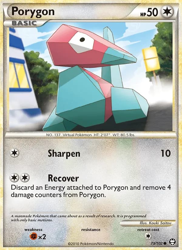 Porygon — Triumphant #73