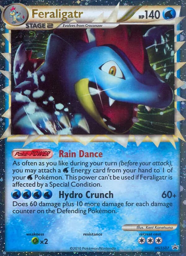 Feraligatr — HGSS Black Star Promos #HGSS07
