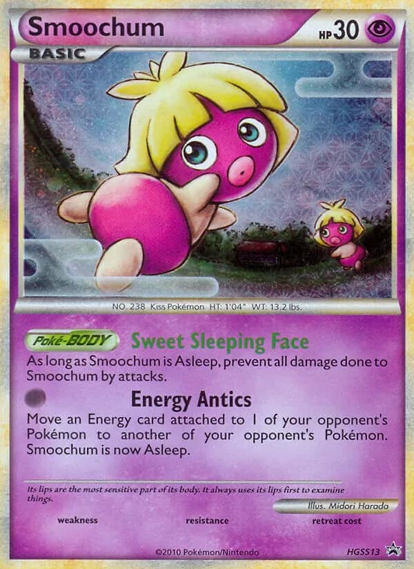 Smoochum — HGSS Black Star Promos #HGSS13