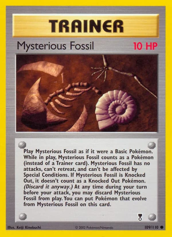 Mysterious Fossil — Legendary Collection #109