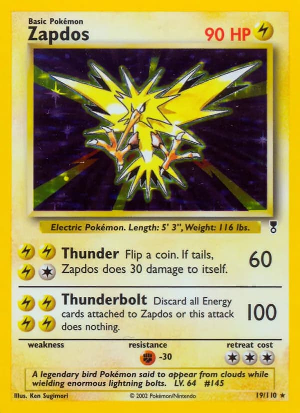 Zapdos — Legendary Collection #19
