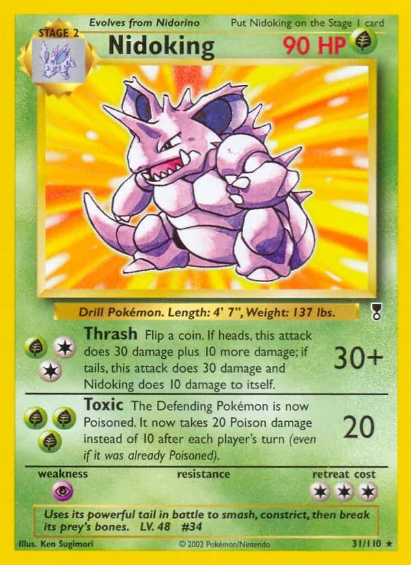 Nidoking — Legendary Collection #31