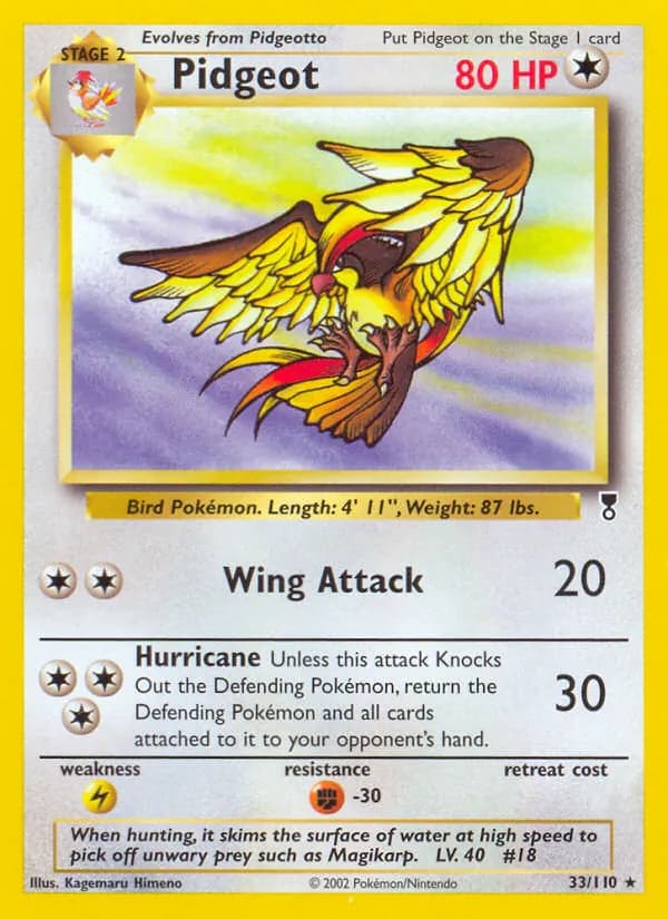 Pidgeot — Legendary Collection #33