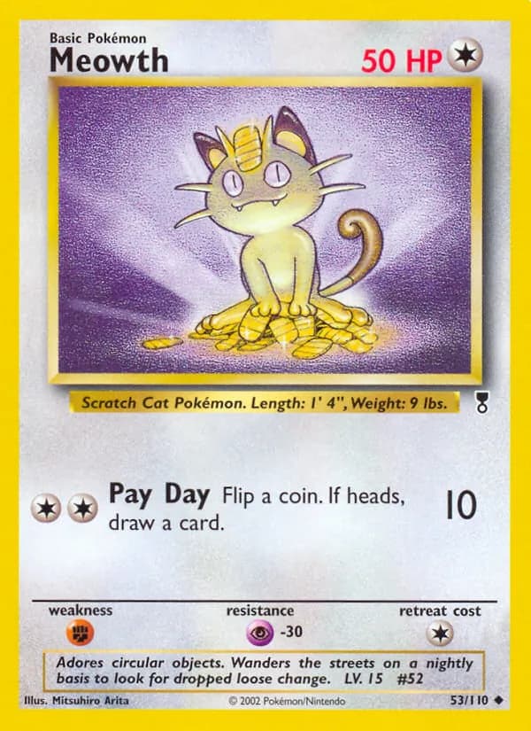 Meowth — Legendary Collection #53