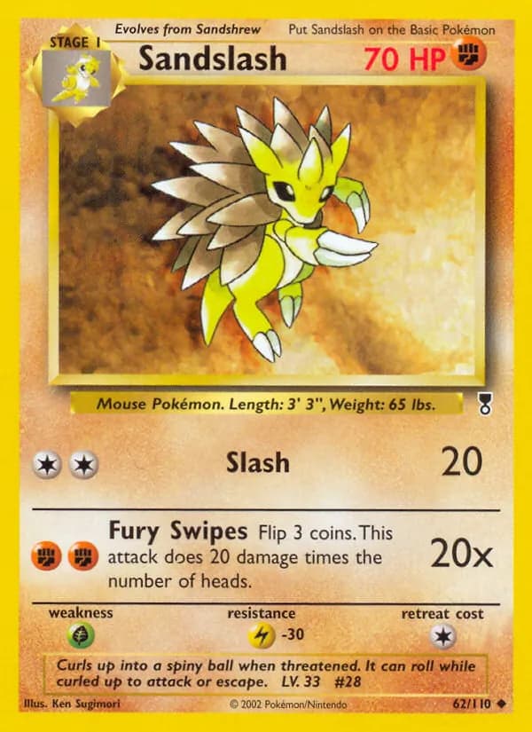 Sandslash — Legendary Collection #62