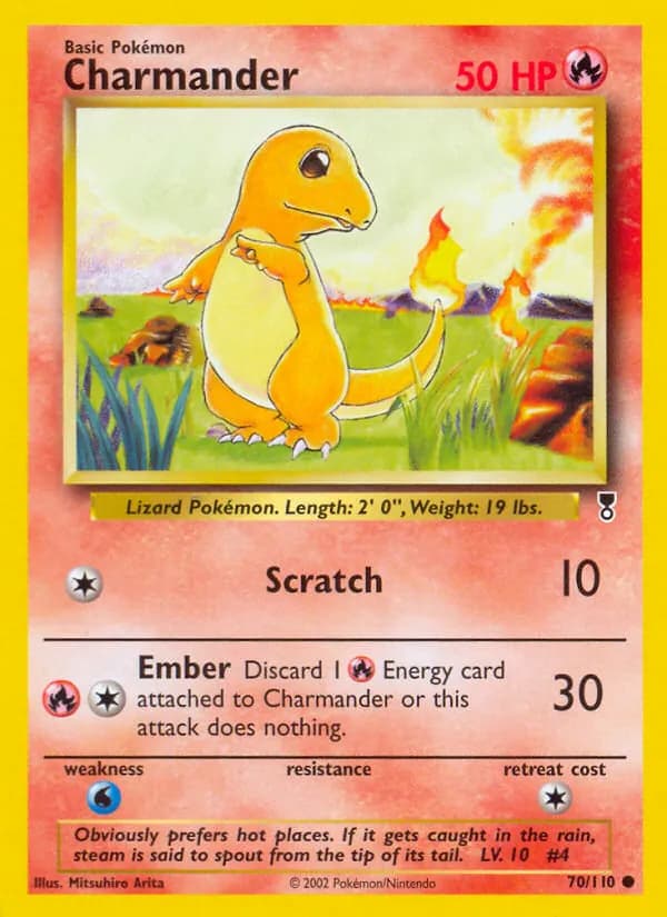 Charmander — Legendary Collection #70
