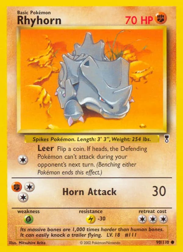 Rhyhorn — Legendary Collection #90