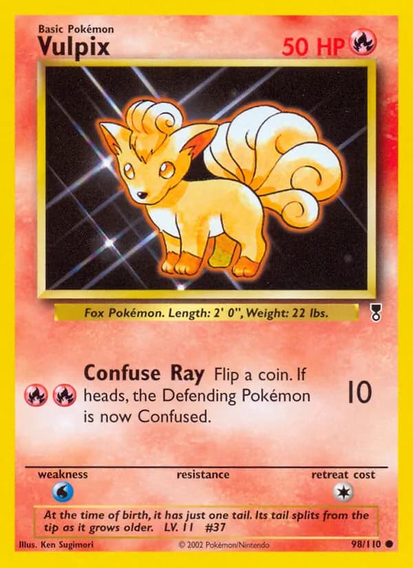 Vulpix — Legendary Collection #98