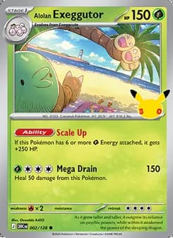 Alolan Exeggutor — 30th Celebration #002
