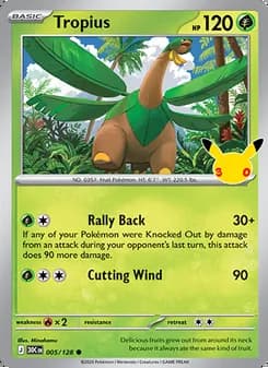 Tropius — 30th Celebration #005