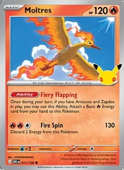 Moltres — 30th Celebration #011