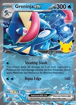 Greninja ex — 30th Celebration #021