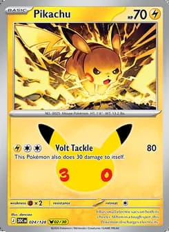 Pikachu — 30th Celebration #024