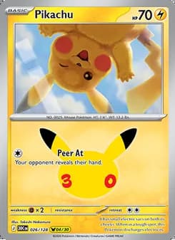 Pikachu — 30th Celebration #026