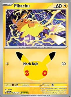 Pikachu — 30th Celebration #030