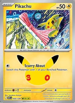 Pikachu — 30th Celebration #032