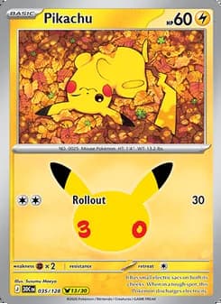 Pikachu — 30th Celebration #035