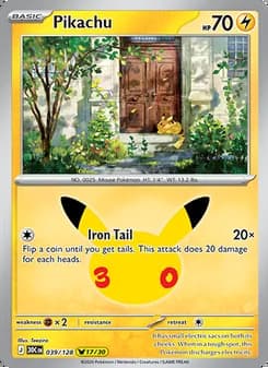 Pikachu — 30th Celebration #039