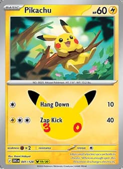 Pikachu — 30th Celebration #041