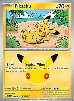 Pikachu — 30th Celebration #043