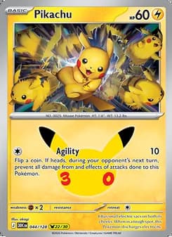 Pikachu — 30th Celebration #044