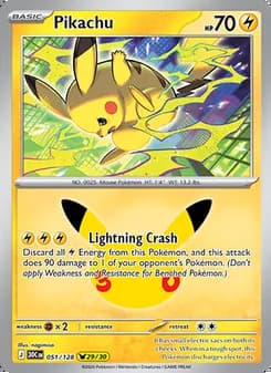 Pikachu — 30th Celebration #051