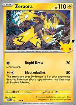 Zeraora — 30th Celebration #057