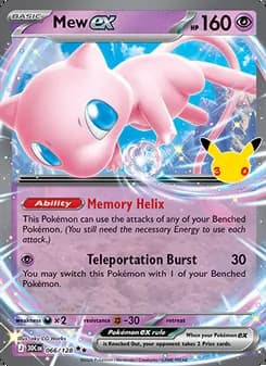 Mew ex — 30th Celebration #066