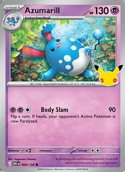 Azumarill — 30th Celebration #068