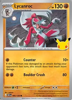 Lycanroc — 30th Celebration #085