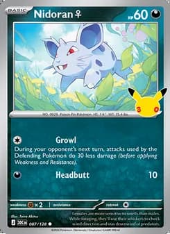 Nidoran♀ — 30th Celebration #087