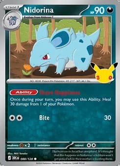 Nidorina — 30th Celebration #088