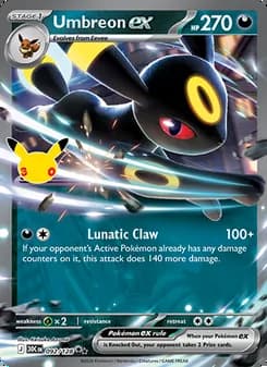 Umbreon ex — 30th Celebration #092