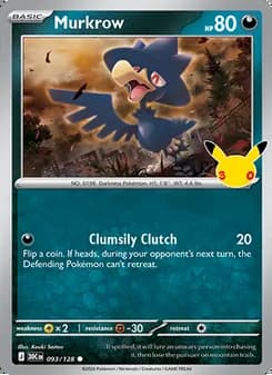 Murkrow — 30th Celebration #093